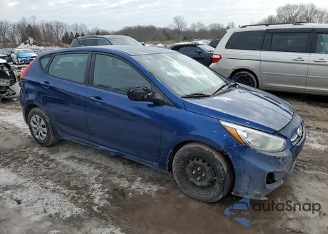 2016 Hyundai Accent Se z USA, uszkodzony, nr VIN KMHCT5AE1GU278917